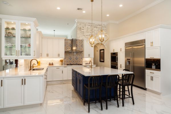Kitchen Island Construction in Schertz